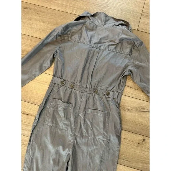 Woven Long Sleeve Jumpsuit - Isabel Maternity by Ingrid & Isabel XS Pregnancy - Picture 6 of 6